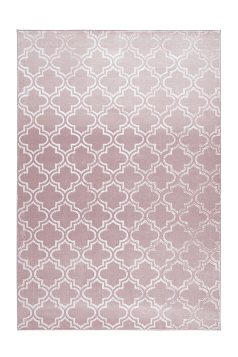 Teppich Marokkanisches Muster Ornamente Muster Teppiche Weiß 120x170cm
